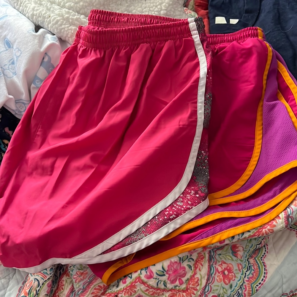 Pair of 2 Nike running shorts